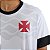 Camisa Vasco Branca Cruz de Malta Festejar Adulto Oficial - Imagem 3