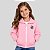 Blusa Infantil Santos Rosa Moletom Oficial - Imagem 1