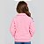 Blusa Infantil Santos Rosa Moletom Oficial - Imagem 3