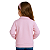 Blusa Infantil Santos Rosa Moletom Oficial - Imagem 2