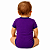 Body Bebê Corinthians Jogo Roxo Oficial - Imagem 2