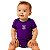 Body Bebê Corinthians Jogo Roxo Oficial - Imagem 1