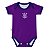Body Bebê Corinthians Jogo Roxo Oficial - Imagem 3