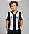 Camiseta Santos Bebê Infantil Juvenil Listrada Oficial - Imagem 1