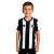 Camiseta Santos Bebê Infantil Juvenil Listrada Oficial - Imagem 1