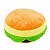Pelúcia Em Formato De X-Salada Hamburger 11 x 20cm - Imagem 2