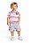 Conjunto Bebê Infantil São Paulo Polo e Bermuda Oficial - Imagem 1