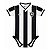 Body Bebê Botafogo Listrado Oficial Torcida Baby - Imagem 3