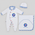 Kit Bebê Saída de Maternidade Bahia Macacão Gorro e Manta - Imagem 2
