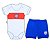 Kit Bebê Bahia Com 2 Pçs Body e Shorts Curto Oficial - Imagem 2