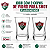 Jogo Com 2 Copos De Vidro Para Shot Fluminense 50ml - Imagem 3