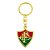 Chaveiro Dourado Escudo Fluminense 4cm Oficial - Imagem 1