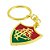 Chaveiro Dourado Escudo Fluminense 4cm Oficial - Imagem 3