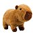 Pelúcia Capivara Marrom Escuro 25cm - Imagem 2