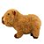 Pelúcia Capivara Marrom Escuro 25cm - Imagem 5