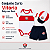 Conjunto Curto Vitória Kit Bebê Body Shorts e Boné Oficial - Imagem 2