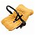 Capa Para Bebe Conforto Acolchoada Mostarda 92CmX55Cm - Imagem 1