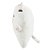 Almofada Formato Gatinho Branco 35cm - Imagem 4