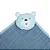 Naninha Soft Premium Com Prendedor De Chupeta Urso 32CmX32Cm - Imagem 2