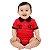 Body Bebê Flamengo Gola Polo Torcida Baby Oficial - Imagem 1