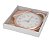 Relógio de Parede Bule Rosê 29x35cm Rosê Branco - Imagem 4