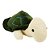 Pelúcia Tartaruga Terrestre Verde Escuro 24cm - Imagem 1