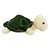Pelúcia Tartaruga Terrestre Verde Escuro 24cm - Imagem 2