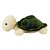 Pelúcia Tartaruga Terrestre Verde Escuro 24cm - Imagem 4