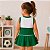 Vestido Palmeiras Infantil Regata 100% Algodão Oficial - Imagem 2