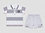 Conjunto Infantil Vasco Camisa Polo e Bermuda Oficial - Imagem 3