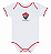 Body Bebê Vitória Oficial Branco - Torcida Baby - Imagem 3