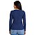Camisa Cruzeiro Adulto Feminina Manga Longa Azul Oficial - Imagem 2