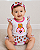 Body Saia Bebê Vitória Com Tiara Oficial - Imagem 1