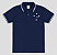 Camisa Polo Cruzeiro Adulto Azul Marinho Oficial - Imagem 3