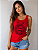 Camisa Bahia Regata Feminina Vermelha Escudo Adulto Oficial - Imagem 1