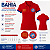 Camisa Polo Bahia Vermelha Esquadrão Adulto Feminina Oficial - Imagem 4