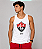 Camisa Vitória Regata Masculina Adulto Branca Escudo - Imagem 1