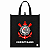 Sacola de Feira Reutilizável Corinthians Preta 39x35cm - Imagem 4