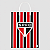 Sacola Para Presentes São Paulo Listrada Tricolor 33x27cm - Imagem 4