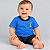 Camiseta Grêmio Bebê Azul Gola Preta Unissex Oficial - Imagem 1