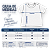 Camiseta Grêmio Bebê Azul Gola Preta Unissex Oficial - Imagem 4