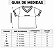 Camiseta Bebê Vitória Vermelha Torcida Baby Oficial - Imagem 3