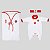 Kit Maternidade Vitória Menina Branco Torcida Baby Oficial - Imagem 2