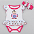 Body Vestido Bebê Bahia Com Tiara Oficial - Imagem 2