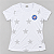 Camisa Bahia Baby Look Feminina Branca Estrelas Oficial - Imagem 3