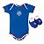 Kit Bebê Bahia Body e Pantufa Azul Oficial Torcida Baby - Imagem 2