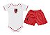 Kit Bebê Flamengo com Body e Shorts Torcida Baby - Imagem 1