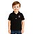 Camisa Polo Infantil Corinthians Preta Oficial - Imagem 1