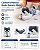 Cachorro Pelúcia Husky Deitado 58cm - Imagem 3