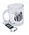 Caneca de Vidro Santos Com Abridor 350ml Oficial - Imagem 1